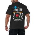 Proud Mom Of 2022 Pre K Graduate Graduation Men's Back Print T-Shirt