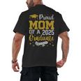 Proud Mom Of A 2025 Graduate Senior Class Of 2025 Graduation Men's Back Print T-Shirt