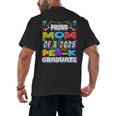 Proud MOM Of a 2025 PRE-K Graduate -Graduation Men's Back Print T-Shirt