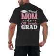 Proud Mom Of An Awesome 8th Grade Graduate 2026 Graduation Men's Back Print T-Shirt
