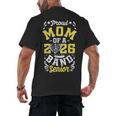 Proud Mom Of a Band Senior 2026 Graduation Men's Back Print T-Shirt