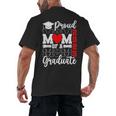 Proud Mom Of a Class Of 2025 Graduate Senior Mom Graduation Men's Back Print T-Shirt