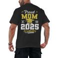 Proud Mom Of Two Class Of 2025 Graduates Twins Graduation Men's Back Print T-Shirt