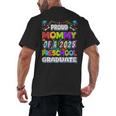 Proud MOMMY Of a 2025 Preschool Graduate Graduation Men's Back Print T-Shirt