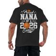 Proud Nana Of A 2026 Senior Basketball Graduation Men's Back Print T-Shirt