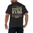Proud Nephew Of A 2025 Graduate Nephew Graduation 2025 Men's Back Print T-Shirt