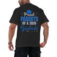 Proud Parents Of a Class Of 2026 Graduate For Graduation Men's Back Print T-Shirt