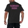 Proud Senior Mom 2018 High School Graduation Shirt Mom Tee Men's Back Print T-Shirt