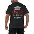Proud Sister Of a 2019 Senior Graduation Family Men's Back Print T-Shirt
