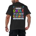 Proud UNCLE Of a 2025 Kindergarten Graduate Graduation Men's Back Print T-Shirt