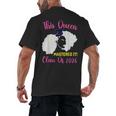 This Queen Mastered It Masters Graduation Class Of 2026 Men's Back Print T-Shirt