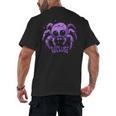Recluse Pastel Goth Spider Shy Introvert Creepy Cute Kawaii Men's Back Print T-Shirt