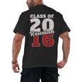 Reunion 2016 Class Of 2016 Reunion 16 Graduation 2016 Men's Back Print T-Shirt