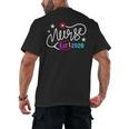 RN New Nurse Est 2020 Cute Nursing School Graduation 2K20 Men's Back Print T-Shirt