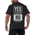 Sarcastic Independent Shopper Introvert Shopping Humor Men's Back Print T-Shirt Sarcastic Independent Shopper Introvert Shopping Humor Men's Back Print T-Shirt