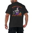 Season Of The Witch Spooky Readers Spell Book Hallowen Men's Back Print T-Shirt Season Of The Witch Spooky Readers Spell Book Hallowen Men's Back Print T-Shirt