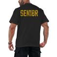 SEN18R Senior 2018 High School Graduation Party T-Shirt Men's Back Print T-Shirt