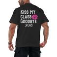 Sen18r Shirt Senior 2018 Graduation Kiss Lips Men's Back Print T-Shirt