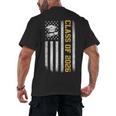 Senior 26 Class Of 2026 American Flag Graduation 2026 Men's Back Print T-Shirt