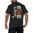 Senior Basketball Mom Class Of 2026 Player Graduation Grad Men's Back Print T-Shirt
