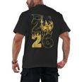Senior Class Of 2026 Senior Girl Graduation Cap Coquette Bow Men's Back Print T-Shirt