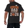 Senior Dad Class Of 2026 Graduate Basketball Graduation 2026 Men's Back Print T-Shirt