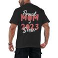 Senior Graduation Class Of 2023 Proud Mom Of 2023 Senior Men's Back Print T-Shirt