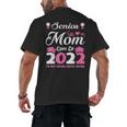 Senior Mom Of A Class Of 2022 Heart School Graduation Men's Back Print T-Shirt