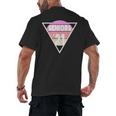 Seniors 2021 For Her Him Retro 21 Graduation Class Men's Back Print T-Shirt