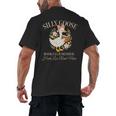 Silly Goose Book Club Member Reading Lover Men's Back Print T-Shirt
