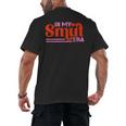 In My Smut Era Shirt Romance Novel Reader Book Reading Men's Back Print T-Shirt
