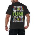 So Long 8th Grade 9th Grade Here I Come Graduation Men's Back Print T-Shirt