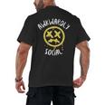 Socially Awkward Introvert Social Anxious Awkwardly Social Men's Back Print T-Shirt Socially Awkward Introvert Social Anxious Awkwardly Social Men's Back Print T-Shirt