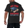 My Son Mastered It Shirt Masters Tee Graduate Graduation Men's Back Print T-Shirt