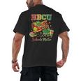 Students Future HBCU Grad History Graduation Men's Back Print T-Shirt