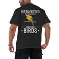 Sun Conure Introvert Parrot Bird Sun Conure Men's Back Print T-Shirt Sun Conure Introvert Parrot Bird Sun Conure Men's Back Print T-Shirt