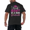 Super Proud Aunt Of 2025 Graduate Senior Graduation Family Men's Back Print T-Shirt