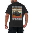 Tap Dancing Introvert Teacher Tap Dancer Tap Dance Men's Back Print T-Shirt Tap Dancing Introvert Teacher Tap Dancer Tap Dance Men's Back Print T-Shirt