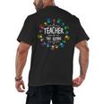 Teacher Of Tiny Humans Preschool Kindergarten Graduation Men's Back Print T-Shirt