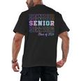 Tie Dye Senior 24 Class Of 2024 Seniors Graduation 24 Men's Back Print T-Shirt