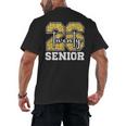 Twenty 2026 Class Of 26 Seniors Back To School Graduation Men's Back Print T-Shirt