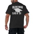 Valedictorian Class Of '26 Graduation 2026 Valedictorian Men's Back Print T-Shirt
