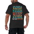 I Will Read Books On A Boat Kids Reading Read Books Men's Back Print T-Shirt