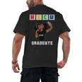 Women HBCU Grad 2025 College Graduation Apparel Men's Back Print T-Shirt
