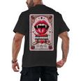 Yes Sir The Good-Girl The Good-Girl Tarot Card Smut Book Men's Back Print T-Shirt