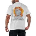 My Alone Time Is For Your Safety Coffee Lover Introvert Raglan Baseball Tee Men's Back Print T-Shirt