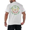 Bee The Best You Can Graduation Smart Kid Child Teen T-Shirt Men's Back Print T-Shirt