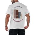 I Like Big Books Bookworm Tee Men's Back Print T-Shirt I Like Big Books Bookworm Tee Men's Back Print T-Shirt