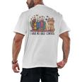 Book Lovers I Have No Shelf Control Men's Back Print T-Shirt