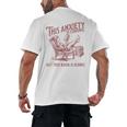 Bookish Graphic For Book Lover Reader Girl Women Men's Back Print T-Shirt